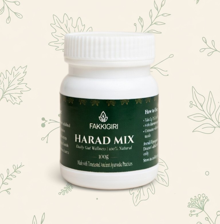 FAKKIGIRI Harad Mix – Ayurvedic haritaki powder supplement for digestive wellness & regularity